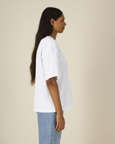 Asher - Das schwere Boxy Unisex-T-Shirt - White - S bedrucken, Art.-Nr. STTU078C0011S