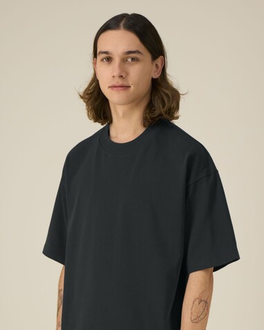 Asher - Das schwere Boxy Unisex-T-Shirt - Black - XL bedrucken, Art.-Nr. STTU078C0021X Asher - Das schwere Boxy Unisex-T-Shirt - Black - XL bedrucken, Art.-Nr. STTU078C0021X