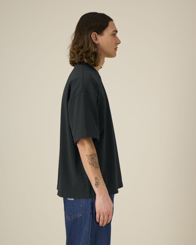 Asher - Das schwere Boxy Unisex-T-Shirt - Black - XL bedrucken, Art.-Nr. STTU078C0021X Asher - Das schwere Boxy Unisex-T-Shirt - Black - XL bedrucken, Art.-Nr. STTU078C0021X