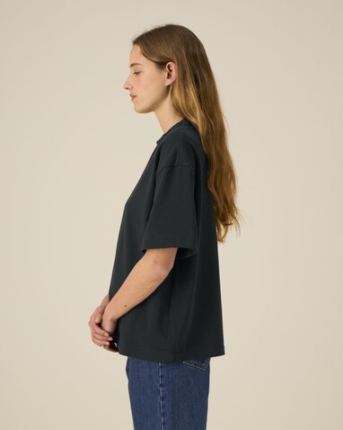 Asher - Das schwere Boxy Unisex-T-Shirt - Black - S bedrucken, Art.-Nr. STTU078C0021S