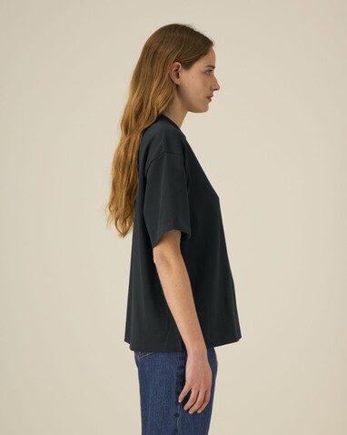 Asher - Das schwere Boxy Unisex-T-Shirt - Black - XXS bedrucken, Art.-Nr. STTU078C0022S