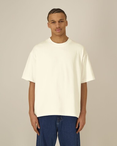 Asher - Das schwere Boxy Unisex-T-Shirt - Cream - 3XL bedrucken, Art.-Nr. STTU078C3613X Asher - Das schwere Boxy Unisex-T-Shirt - Cream - 3XL bedrucken, Art.-Nr. STTU078C3613X