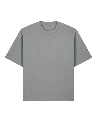 Asher - Das schwere Boxy Unisex-T-Shirt - Misty Grey - M bedrucken, Art.-Nr. STTU078C1381M