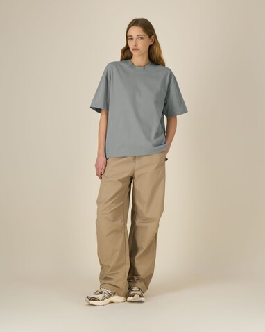 Asher - Das schwere Boxy Unisex-T-Shirt - Misty Grey - 3XL bedrucken, Art.-Nr. STTU078C1383X