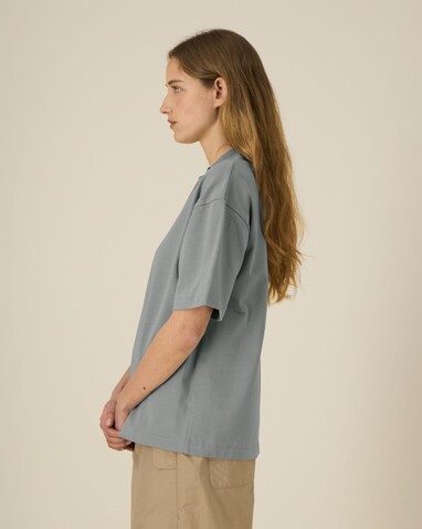 Asher - Das schwere Boxy Unisex-T-Shirt - Misty Grey - S bedrucken, Art.-Nr. STTU078C1381S Asher - Das schwere Boxy Unisex-T-Shirt - Misty Grey - S bedrucken, Art.-Nr. STTU078C1381S
