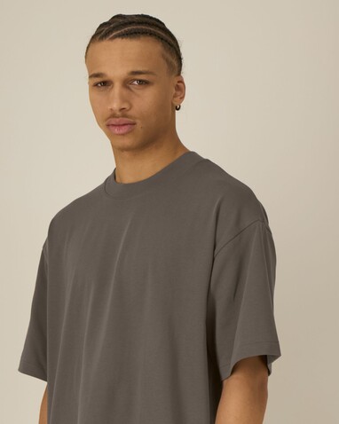 Asher - Das schwere Boxy Unisex-T-Shirt - Mocha - L bedrucken, Art.-Nr. STTU078C1351L Asher - Das schwere Boxy Unisex-T-Shirt - Mocha - L bedrucken, Art.-Nr. STTU078C1351L