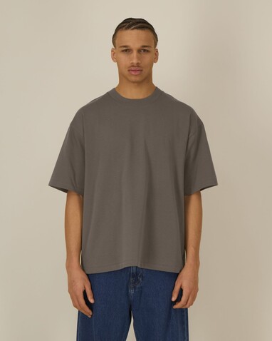 Asher - Das schwere Boxy Unisex-T-Shirt - Mocha - XXL bedrucken, Art.-Nr. STTU078C1352X