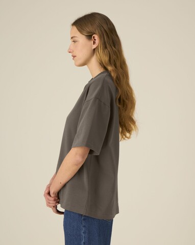 Asher - Das schwere Boxy Unisex-T-Shirt - Mocha - XXL bedrucken, Art.-Nr. STTU078C1352X