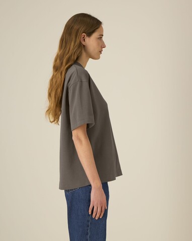 Asher - Das schwere Boxy Unisex-T-Shirt - Mocha - XS bedrucken, Art.-Nr. STTU078C135XS