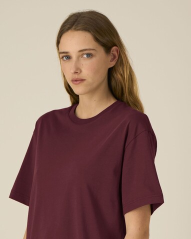 Breezer - Das Relaxed Unisex-T-Shirt - Burgundy - XXL bedrucken, Art.-Nr. STTU964C2442X Breezer - Das Relaxed Unisex-T-Shirt - Burgundy - XXL bedrucken, Art.-Nr. STTU964C2442X