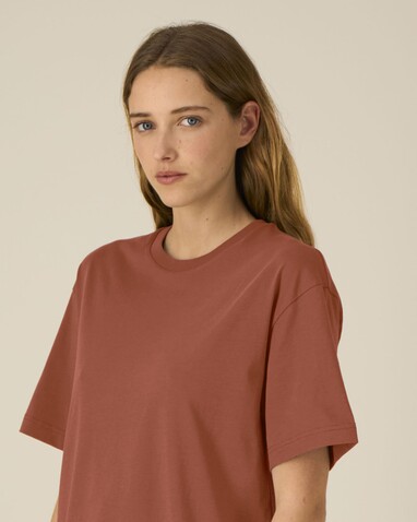 Breezer - Das Relaxed Unisex-T-Shirt - Heritage Brown - L bedrucken, Art.-Nr. STTU964C7301L
