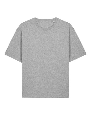Breezer - Das Relaxed Unisex-T-Shirt - Heather Grey - XXL bedrucken, Art.-Nr. STTU964C2502X