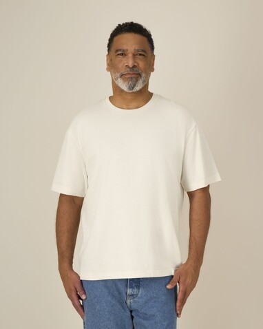 Breezer - Das Relaxed Unisex-T-Shirt - Natural Raw - XS bedrucken, Art.-Nr. STTU964C054XS