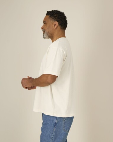 Breezer - Das Relaxed Unisex-T-Shirt - Natural Raw - M bedrucken, Art.-Nr. STTU964C0541M