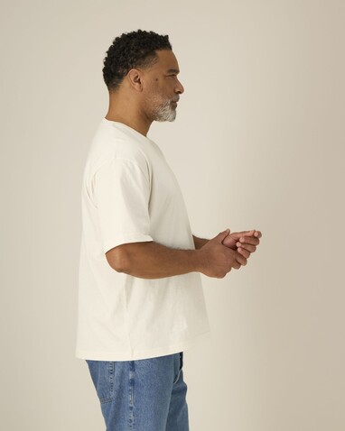 Breezer - Das Relaxed Unisex-T-Shirt - Natural Raw - XS bedrucken, Art.-Nr. STTU964C054XS