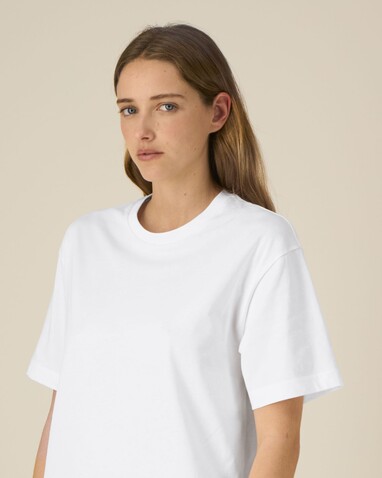 Breezer - Das Relaxed Unisex-T-Shirt - White - XS bedrucken, Art.-Nr. STTU964C001XS