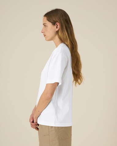 Breezer - Das Relaxed Unisex-T-Shirt - White - XS bedrucken, Art.-Nr. STTU964C001XS