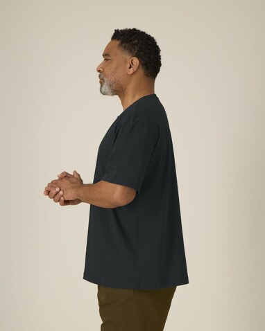 Breezer - Das Relaxed Unisex-T-Shirt - Black - L bedrucken, Art.-Nr. STTU964C0021L