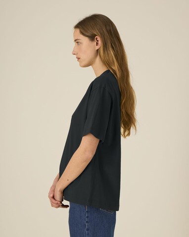 Breezer - Das Relaxed Unisex-T-Shirt - Black - XXS bedrucken, Art.-Nr. STTU964C0022S