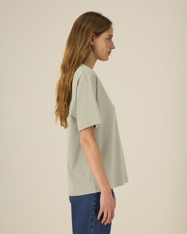 Breezer - Das Relaxed Unisex-T-Shirt - Stone - S bedrucken, Art.-Nr. STTU964C3581S