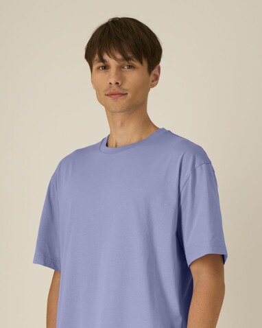 Breezer - Das Relaxed Unisex-T-Shirt - Violet - XL bedrucken, Art.-Nr. STTU964C1341X