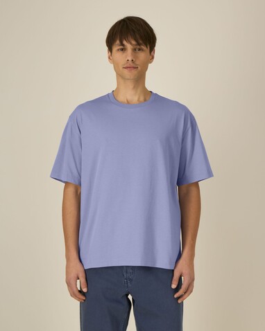 Breezer - Das Relaxed Unisex-T-Shirt - Violet - XXS bedrucken, Art.-Nr. STTU964C1342S