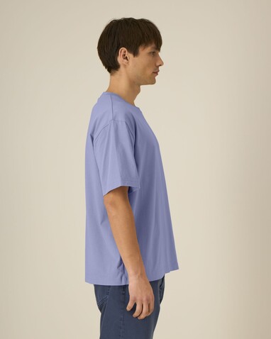 Breezer - Das Relaxed Unisex-T-Shirt - Violet - XL bedrucken, Art.-Nr. STTU964C1341X