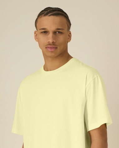 Breezer - Das Relaxed Unisex-T-Shirt - Lemon Sorbet - M bedrucken, Art.-Nr. STTU964C1331M
