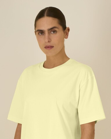 Breezer - Das Relaxed Unisex-T-Shirt - Lemon Sorbet - M bedrucken, Art.-Nr. STTU964C1331M