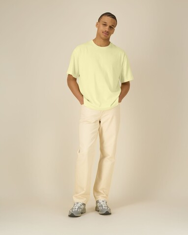 Breezer - Das Relaxed Unisex-T-Shirt - Lemon Sorbet - M bedrucken, Art.-Nr. STTU964C1331M
