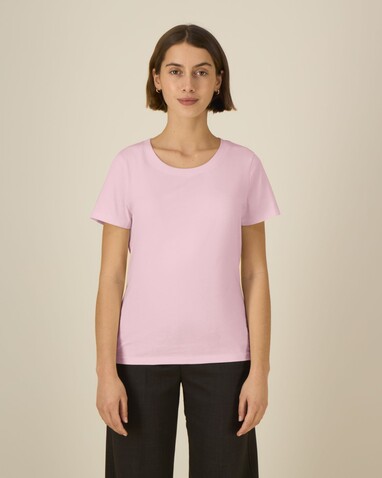 Stella Expresser 2.0 - Das Fitted Damen-T-Shirt - Cotton Pink - L bedrucken, Art.-Nr. STTW079C0051L