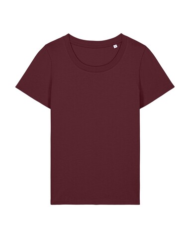 Stella Expresser 2.0 - Das Fitted Damen-T-Shirt - Burgundy - M bedrucken, Art.-Nr. STTW079C2441M Stella Expresser 2.0 - Das Fitted Damen-T-Shirt - Burgundy - M bedrucken, Art.-Nr. STTW079C2441M