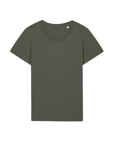 Stella Expresser 2.0 - Das Fitted Damen-T-Shirt - Khaki - S bedrucken, Art.-Nr. STTW079C2231S