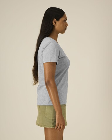 Stella Expresser 2.0 - Das Fitted Damen-T-Shirt - Heather Grey - S bedrucken, Art.-Nr. STTW079C2501S Stella Expresser 2.0 - Das Fitted Damen-T-Shirt - Heather Grey - S bedrucken, Art.-Nr. STTW079C2501S