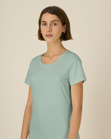 Stella Expresser 2.0 - Das Fitted Damen-T-Shirt - Aloe - S bedrucken, Art.-Nr. STTW079C0891S Stella Expresser 2.0 - Das Fitted Damen-T-Shirt - Aloe - S bedrucken, Art.-Nr. STTW079C0891S