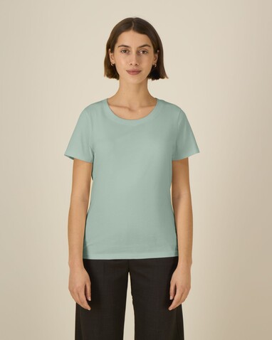 Stella Expresser 2.0 - Das Fitted Damen-T-Shirt - Aloe - M bedrucken, Art.-Nr. STTW079C0891M