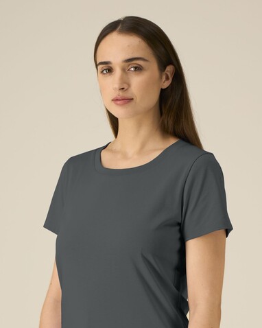 Stella Expresser 2.0 - Das Fitted Damen-T-Shirt - Anthracite - S bedrucken, Art.-Nr. STTW079C2531S