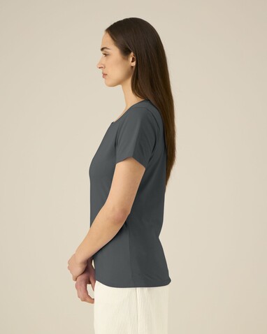 Stella Expresser 2.0 - Das Fitted Damen-T-Shirt - Anthracite - XL bedrucken, Art.-Nr. STTW079C2531X