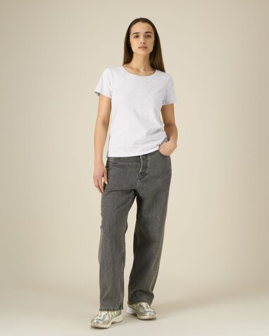 Stella Expresser 2.0 - Das Fitted Damen-T-Shirt - Cool Heather Grey - XS bedrucken, Art.-Nr. STTW079C146XS