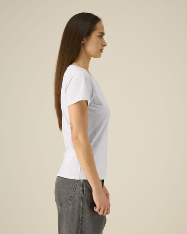 Stella Expresser 2.0 - Das Fitted Damen-T-Shirt - Cool Heather Grey - L bedrucken, Art.-Nr. STTW079C1461L