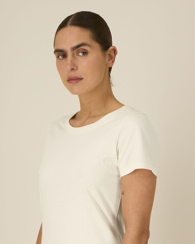 Stella Expresser 2.0 - Das Fitted Damen-T-Shirt - Natural Raw - M bedrucken, Art.-Nr. STTW079C0541M