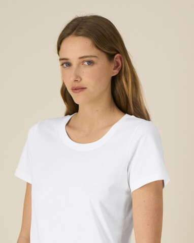 Stella Expresser 2.0 - Das Fitted Damen-T-Shirt - White - XS bedrucken, Art.-Nr. STTW079C001XS