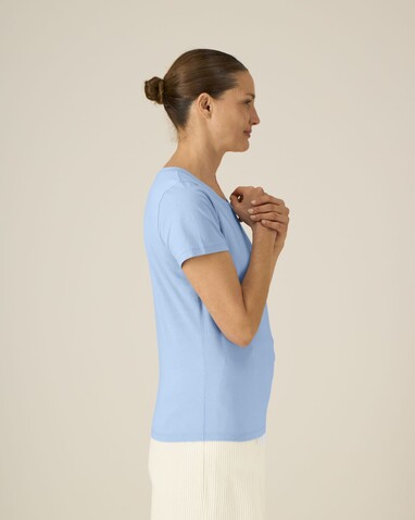Stella Expresser 2.0 - Das Fitted Damen-T-Shirt - Blue Soul - L bedrucken, Art.-Nr. STTW079C1491L