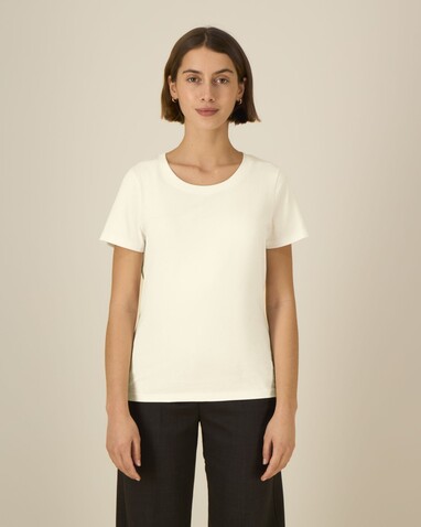 Stella Expresser 2.0 - Das Fitted Damen-T-Shirt - Cream - S bedrucken, Art.-Nr. STTW079C3611S