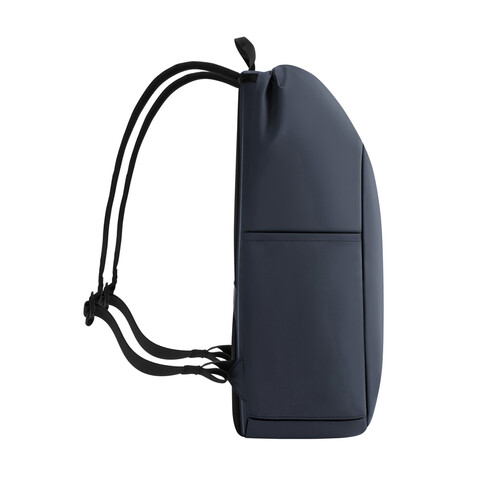 Urban wasserabweisender Anti-Diebstahl Rucksack navy blau, schwarz bedrucken, Art.-Nr. P706.2825 Urban wasserabweisender Anti-Diebstahl Rucksack navy blau, schwarz bedrucken, Art.-Nr. P706.2825