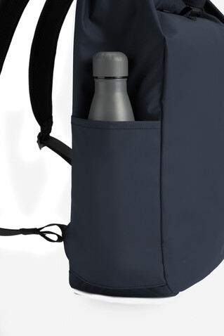 Urban wasserabweisender Anti-Diebstahl Rucksack navy blau, schwarz bedrucken, Art.-Nr. P706.2825 Urban wasserabweisender Anti-Diebstahl Rucksack navy blau, schwarz bedrucken, Art.-Nr. P706.2825