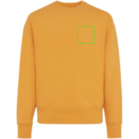 IQONIQ Kruger Relax-Rundhals-Sweater aus recycelt. Baumwolle sundial orange bedrucken, Art.-Nr. T9302.012.XXS IQONIQ Kruger Relax-Rundhals-Sweater aus recycelt. Baumwolle sundial orange bedrucken, Art.-Nr. T9302.012.XXS
