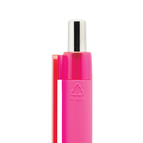 X8 Stift mit Smooth-Touch rosa bedrucken, Art.-Nr. P610.700