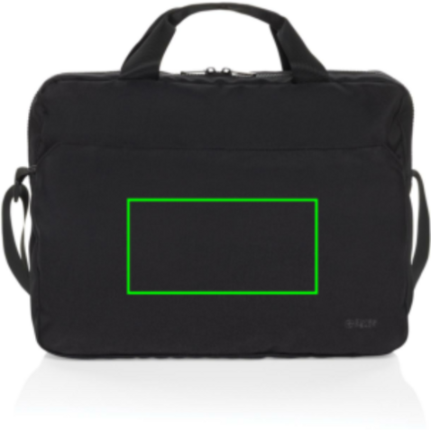 Swiss Peak Aware™ RPET Essential 15.6" Laptop Tasche schwarz bedrucken, Art.-Nr. P732.2301 Swiss Peak Aware™ RPET Essential 15.6" Laptop Tasche schwarz bedrucken, Art.-Nr. P732.2301