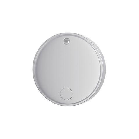 Findmate Dual IPX5 Artikel-Finder aus RCS recyceltem ABS weiß bedrucken, Art.-Nr. P301.6203